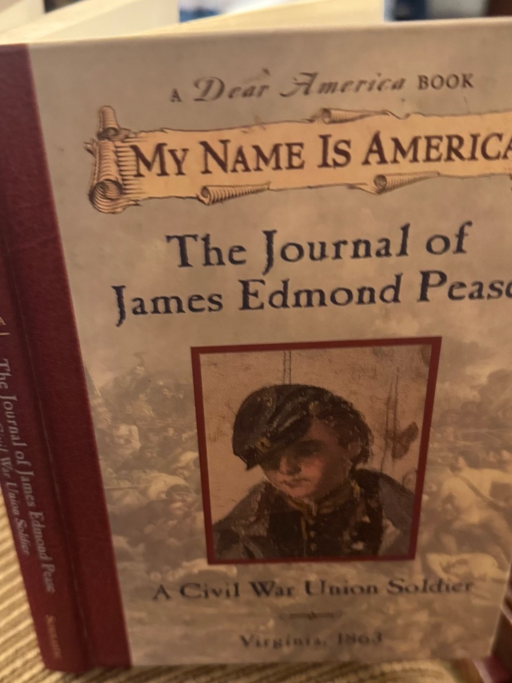 My Name Is America:  The Journal of Edmond Pease, A Civil War Soldier